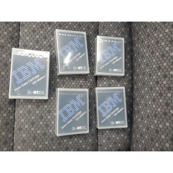 IBM 4mm 120m, DDS-2 Data Tape - NEW Sealed - Lot of 5. - Picture 1 of 7